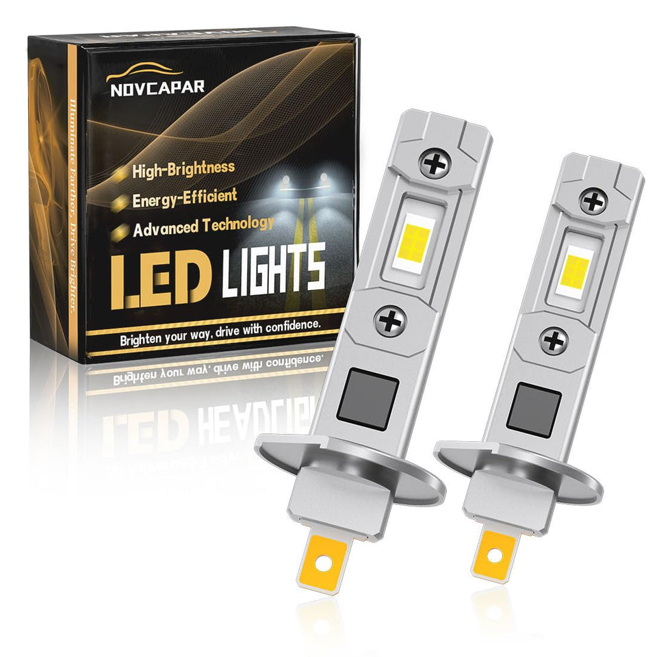 NOVCAPAR front packaging showing bulb pair and benefits
