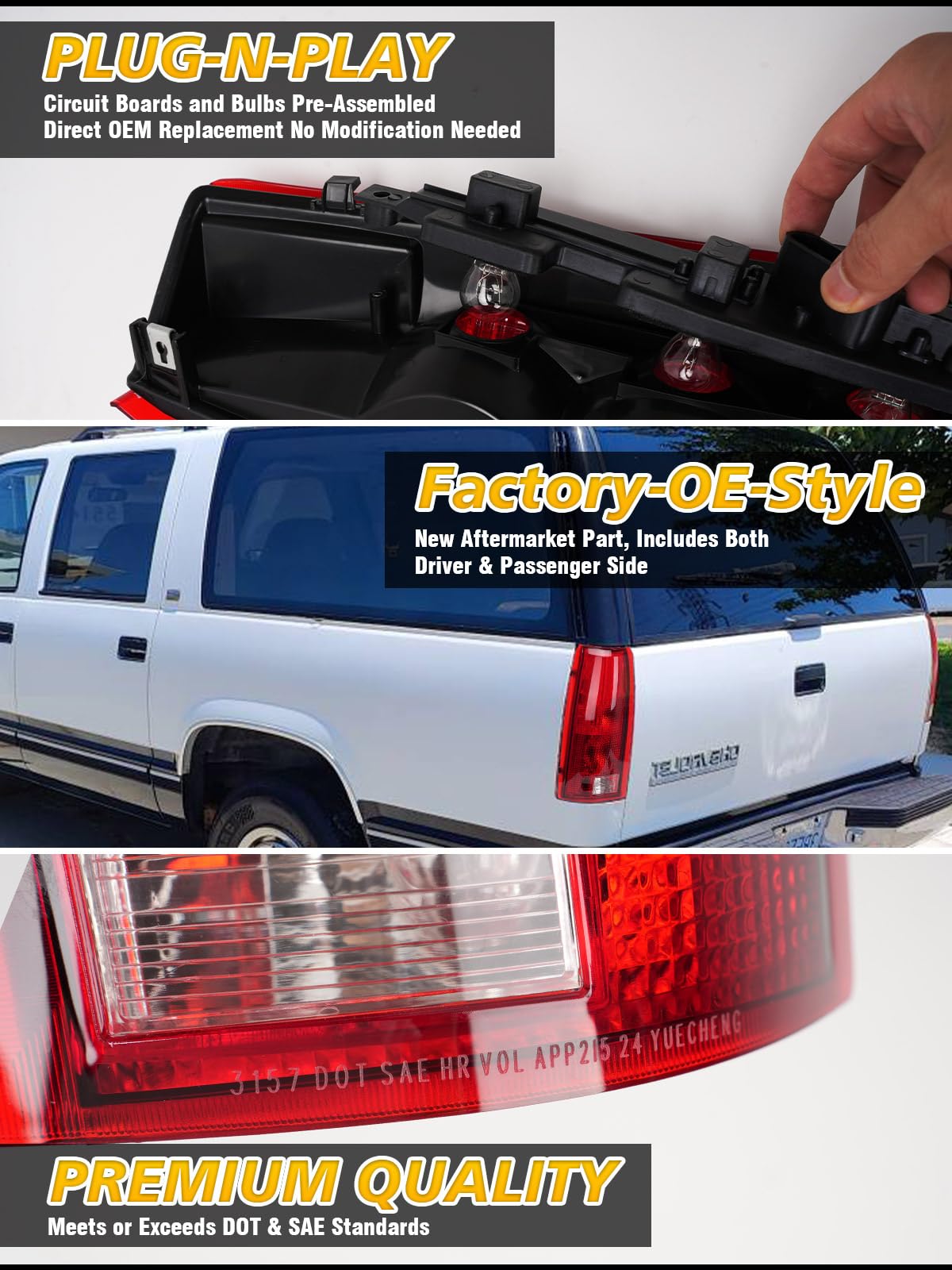 NOVCAPAR side profile mounted on vehicle showing OE-style alignment and secure fit