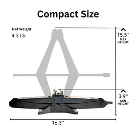 Noviitus size comparison with ruler showing compact folded dimensions