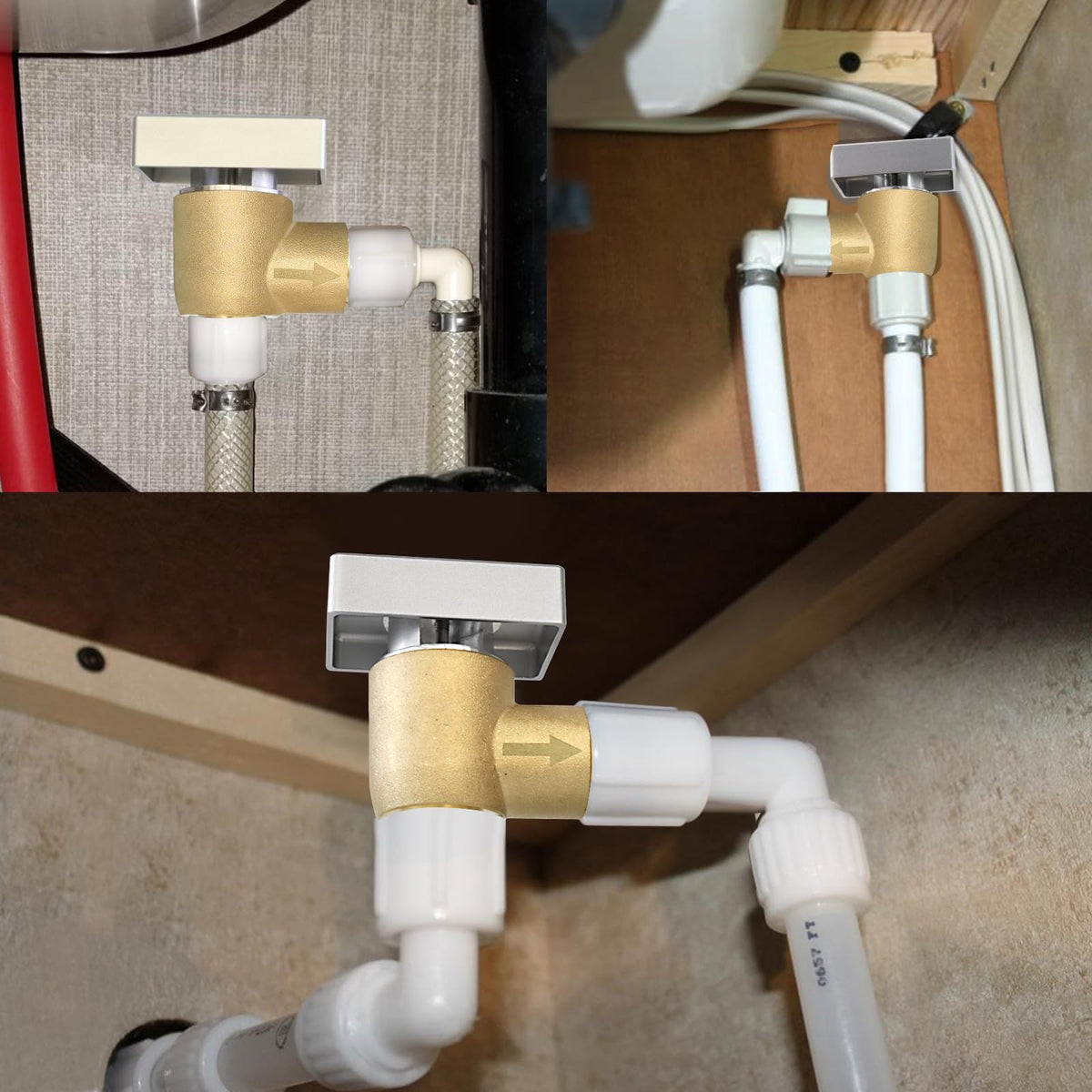 NOVINO brass internal detail illustration showing durable construction and reliable sealing