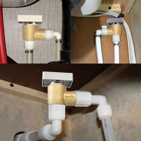 NOVINO brass internal detail illustration showing durable construction and reliable sealing