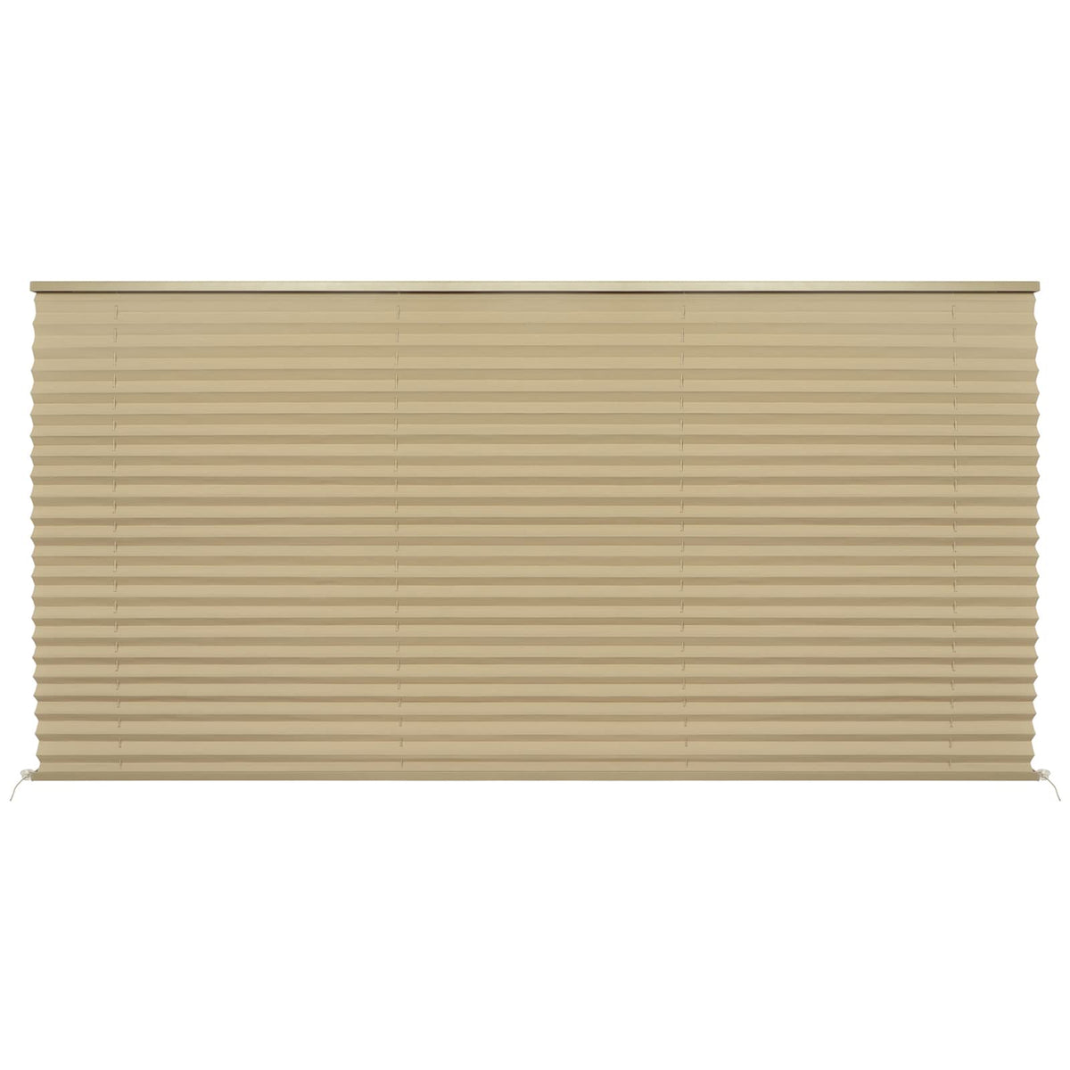 NOVINO front view of boxed RV blind showing components and quick install benefit