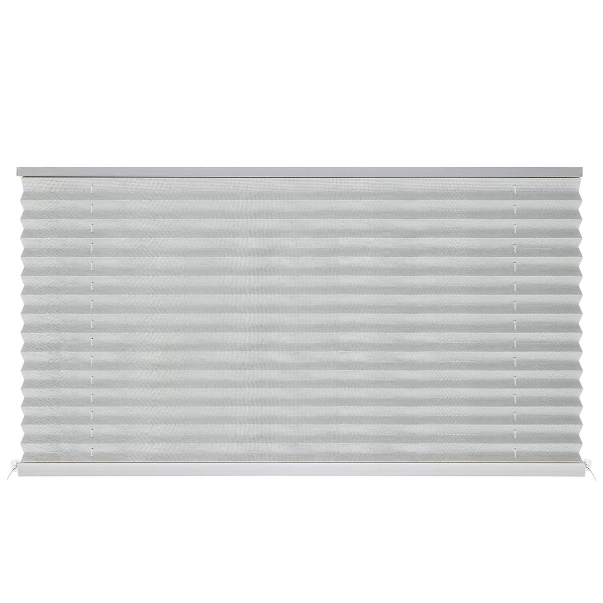 NOVINO front view of packaged RV blind showing compact, ready-to-install benefit