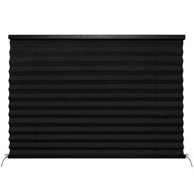 NOVINO front view packaged RV blind showing clean modern look and easy upgrade