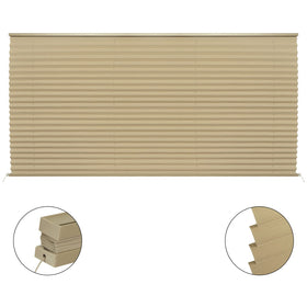 NOVINO close-up of pleated fabric texture showing durable construction and light control
