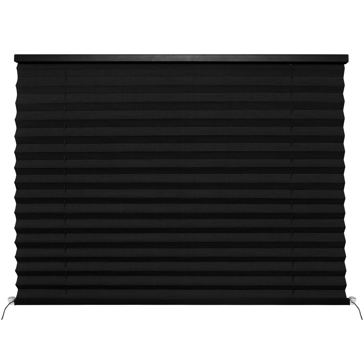 NOVINO front view of RV blind showing clean fit and modern look