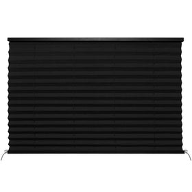 NOVINO front view of RV blind showing clean modern look and privacy