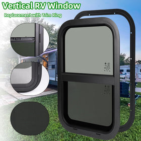 NOVINO window held by hands showing compact size and easy handling