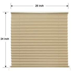 NOVINO shade next to ruler showing width options for proper fit