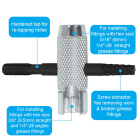 NOVINO closeup of silver socket ends demonstrating precise grip and secure fitting removal