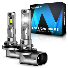 NOVSIGHT 881 front packaging showing bulbs and benefits, improving brightness