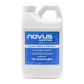 Novus 7050 front bottle view showing label and professional cleaning benefit
