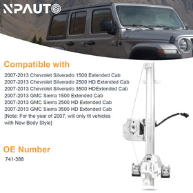 NPAUTO assembled unit side profile illustrating compact, OE-style design