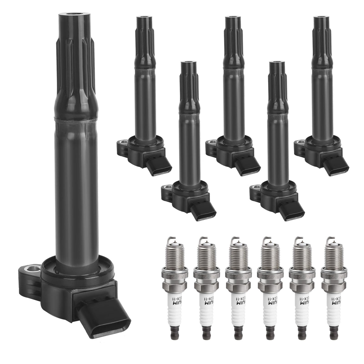 NPAUTO coil pack front view showing clean fit and reliable replacement benefit