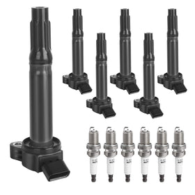 NPAUTO coil pack front view showing clean fit and reliable replacement benefit