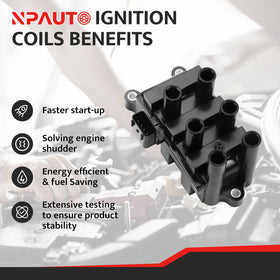 NPAUTO coil pack electrical connector detail improving reliable connection