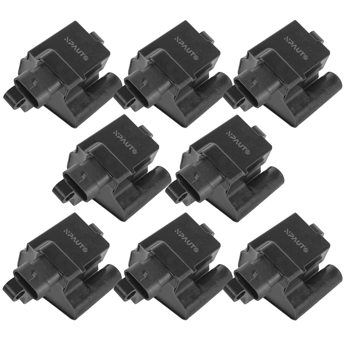 NPAUTO front view of coil pack showing fit and mounting points for easy replacement