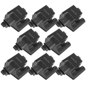 NPAUTO front view of coil pack showing fit and mounting points for easy replacement