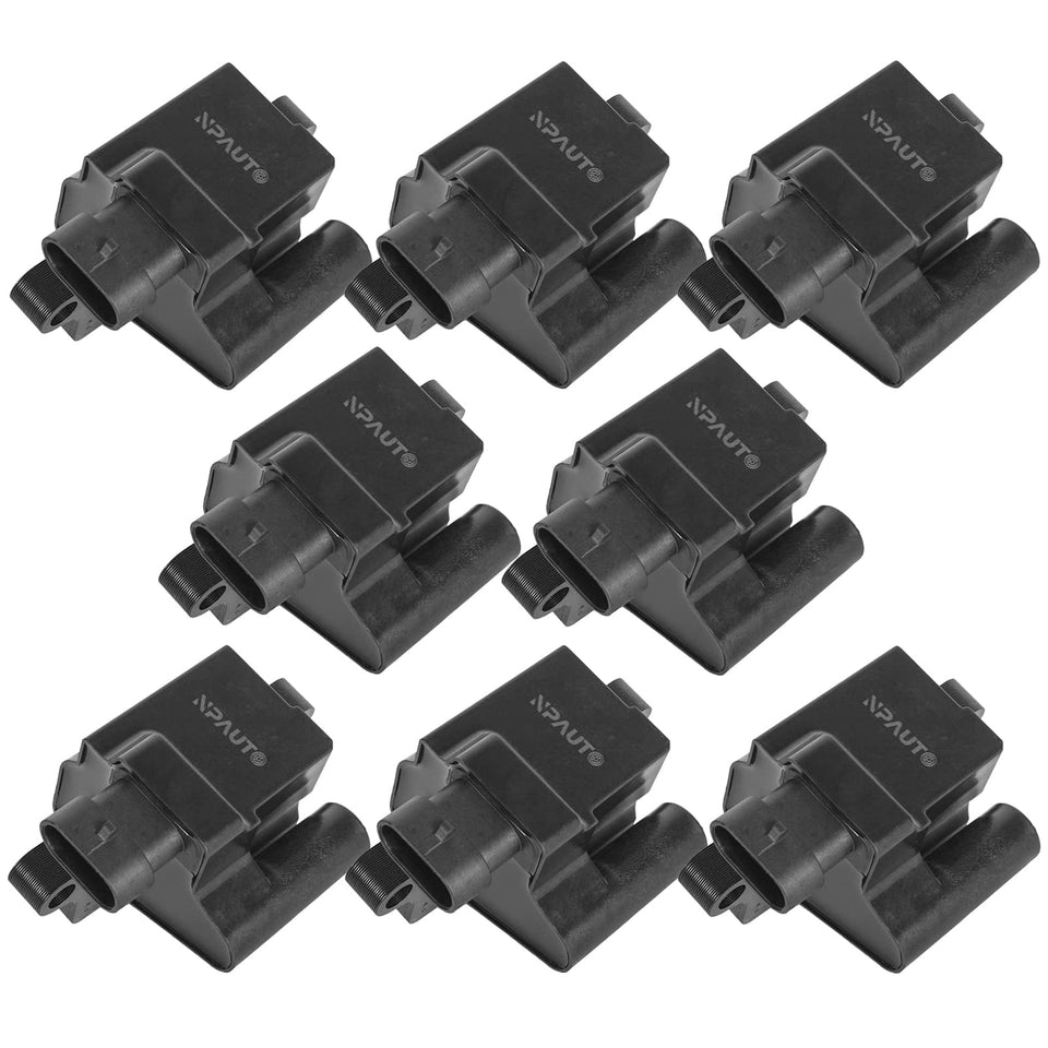 NPAUTO front view of coil pack showing fit and mounting points for easy replacement