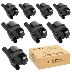 NPAUTO front view of coil pack showing fitment and straightforward replacement benefit