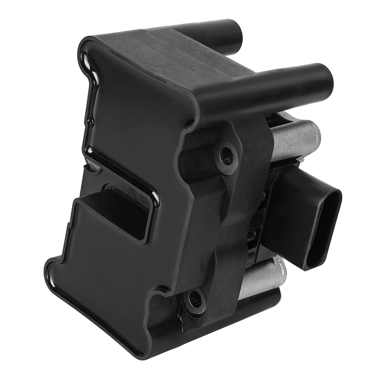 NPAUTO coil pack in garage during installation showing dealer-ready fit