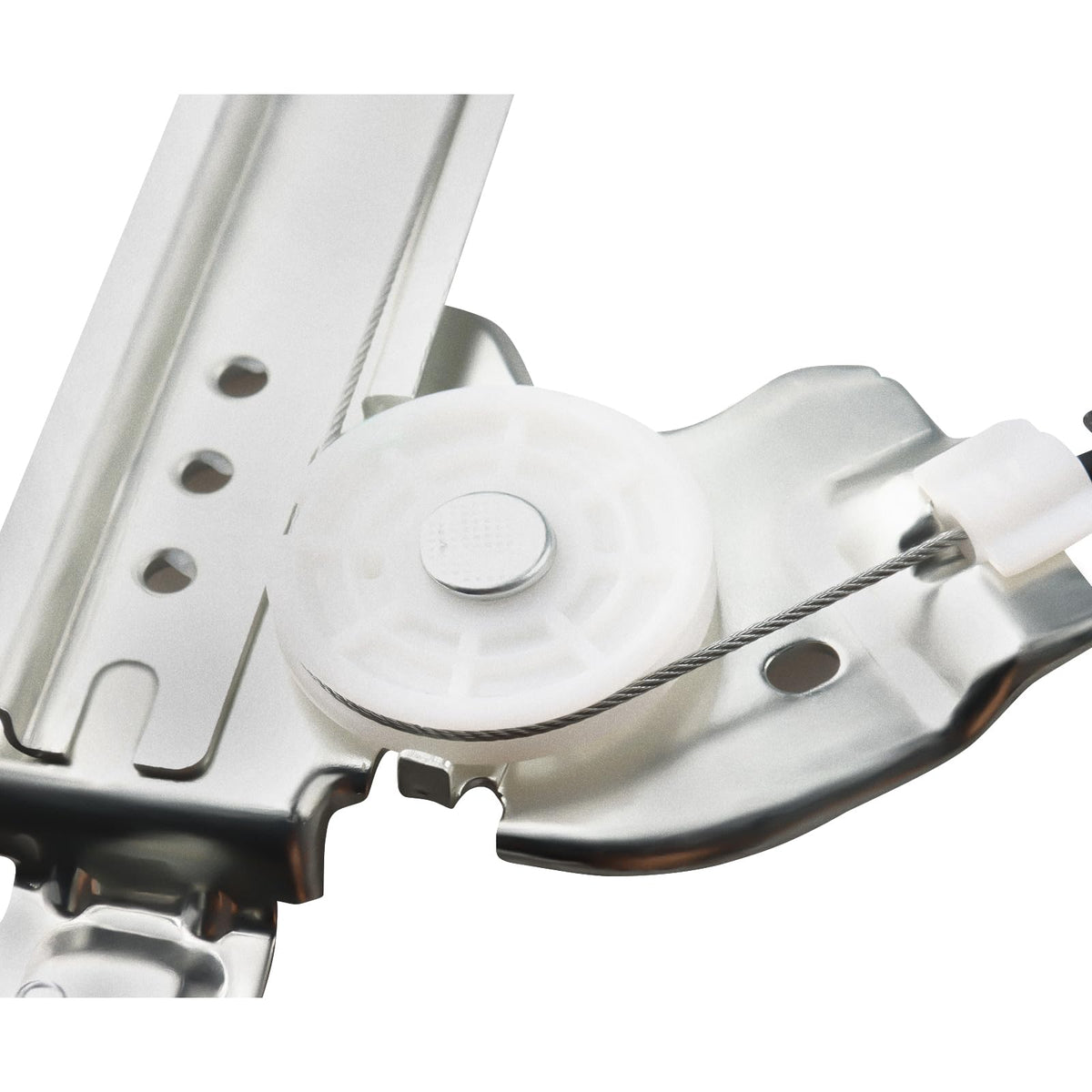 NPAUTO installed in F-150 door in garage showing practical repair