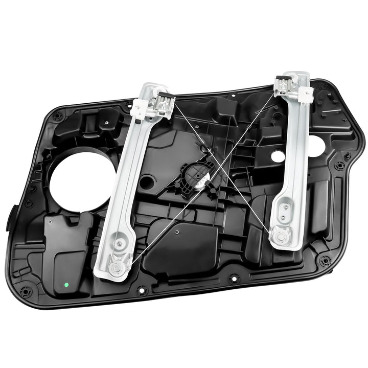 NPAUTO front driver regulator packaging showing part ready to install and saving replacement time