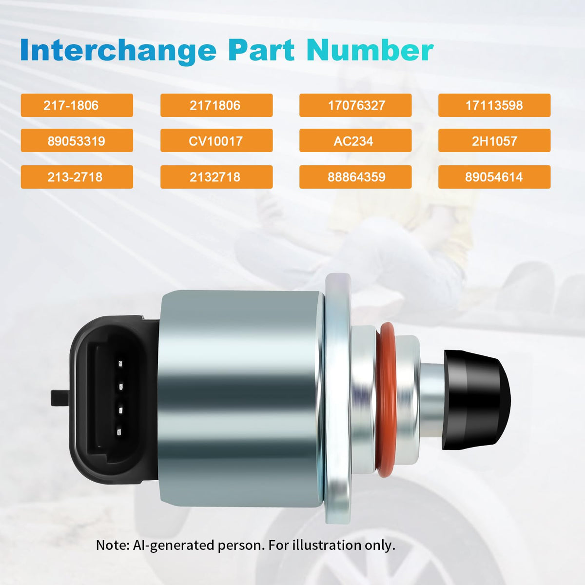 NPAUTO IAC installed on intake manifold showing restored idle control benefit