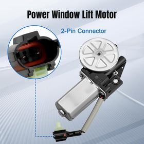NPAUTO motor installed inside door demonstrating fit and smooth window movement