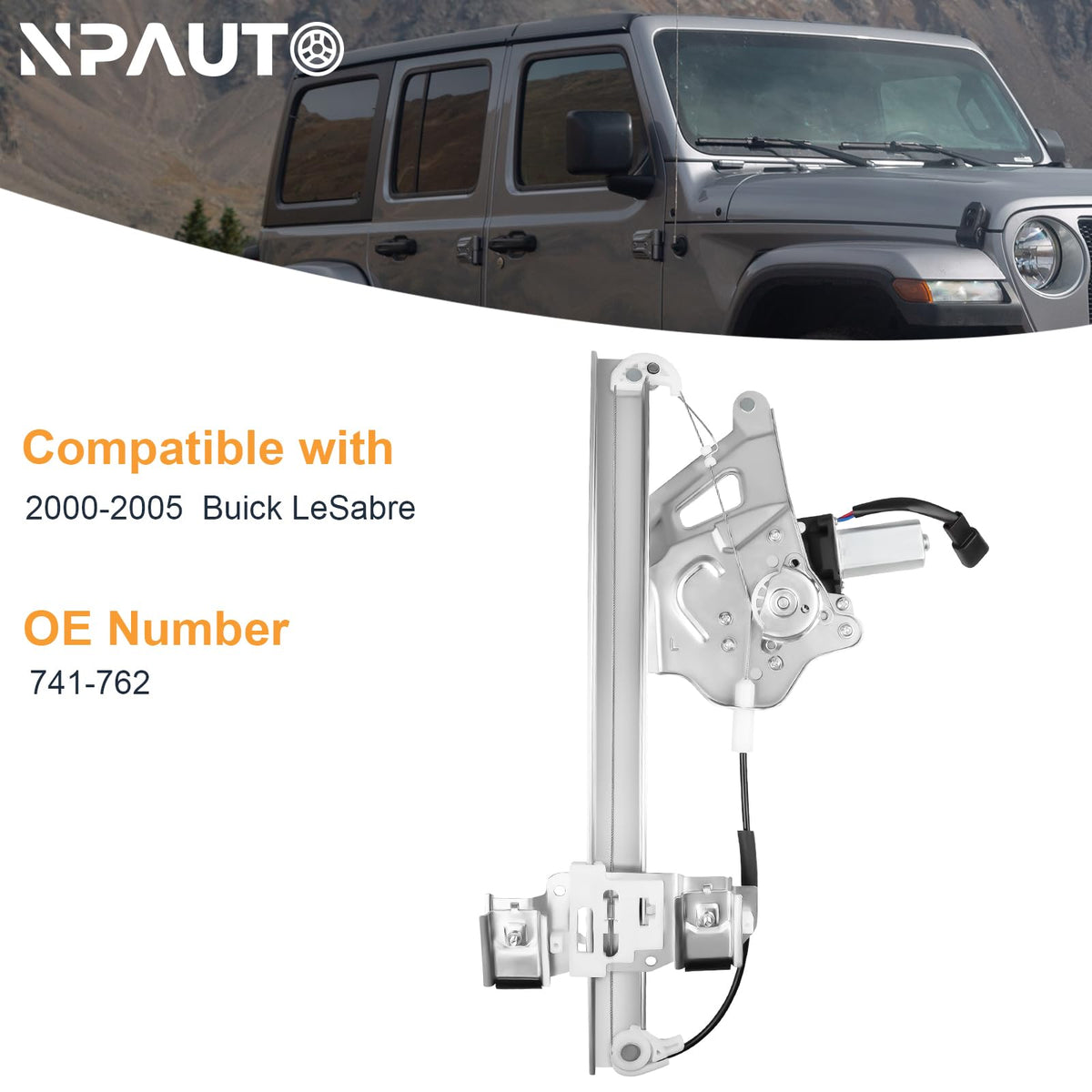 NPAUTO assembly installed inside a door showing fitment and simplified installation benefit