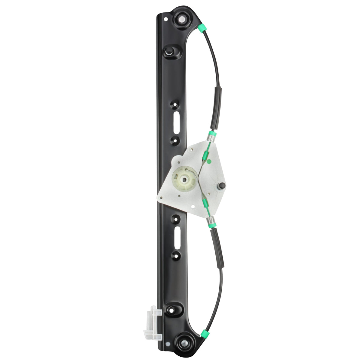 NPAUTO rear left regulator front view showing fit and alignment benefit