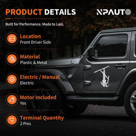 NPAUTO regulator close-up of gears highlighting durable construction benefit