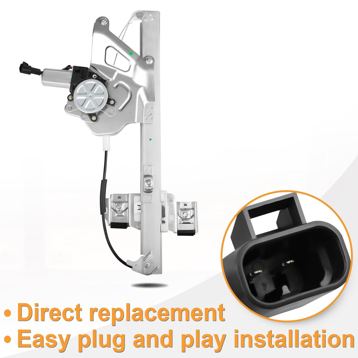 NPAUTO side profile showing electrical connector and mounting points for hassle-free hookup