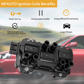 NPAUTO UF434 electrical connector detail for easy plug-in replacement benefit