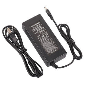 NREMPEROR charger front view showing durable housing and clear labeling for safe replacement