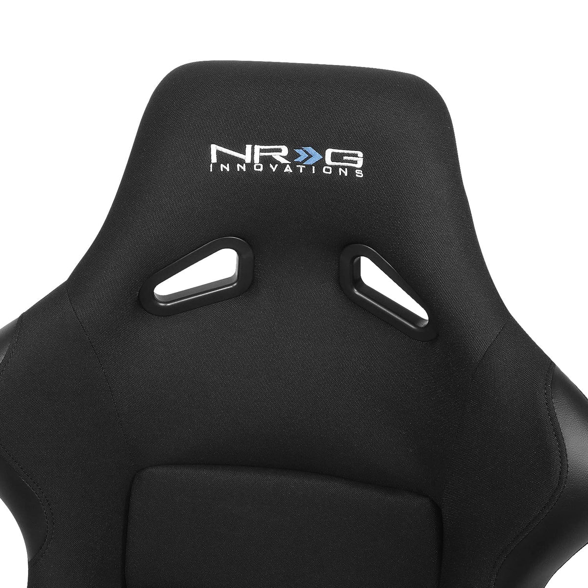 NRG Innovations close-up of woven fabric and foam showing durable comfort materials
