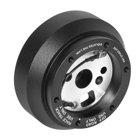 NRG Innovations installed in vehicle showing how it integrates with steering wheel