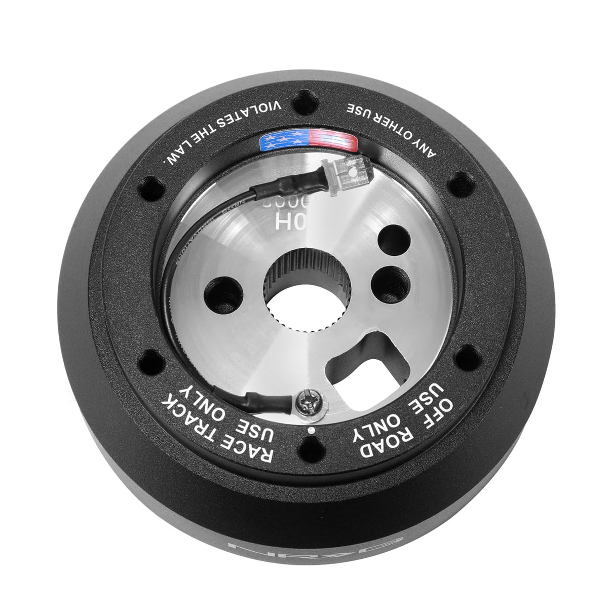 NRG Innovations hub mounted to quick-release showing secure attachment benefit
