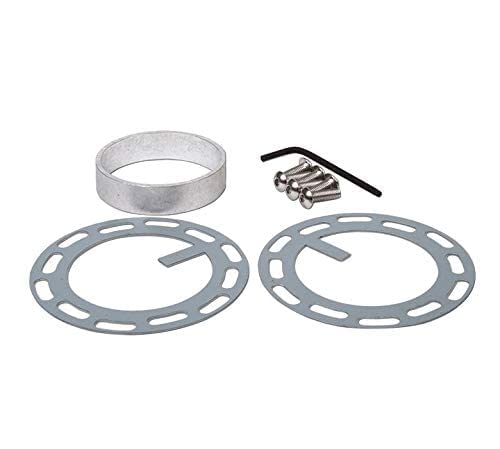 NRG SRK-250BK release ring closeup with grooves for secure hand grip