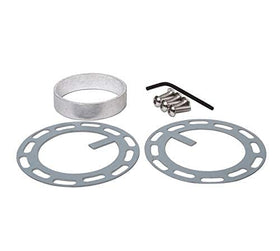 NRG SRK-250BK release ring closeup with grooves for secure hand grip