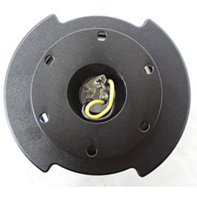 NRG SRK-250BK side view highlighting the short hub and slim profile