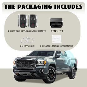 Nrgedzam remote used near pickup truck illustrating restored remote start and convenience