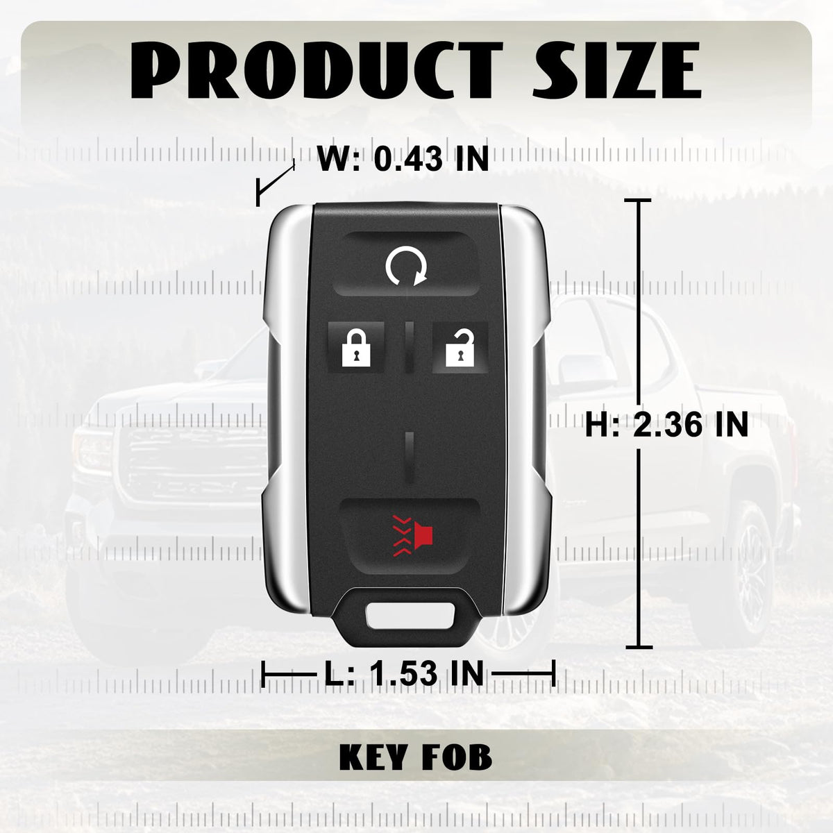 Nrgedzam side profile showing thickness, fits original key pockets with confidence