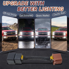 nsautolighting connector close-up highlighting exact fit and easy installation