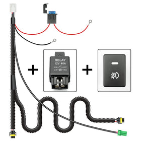 nsautolighting long pigtail wiring layout, allows flexible routing to desired fog lamp location