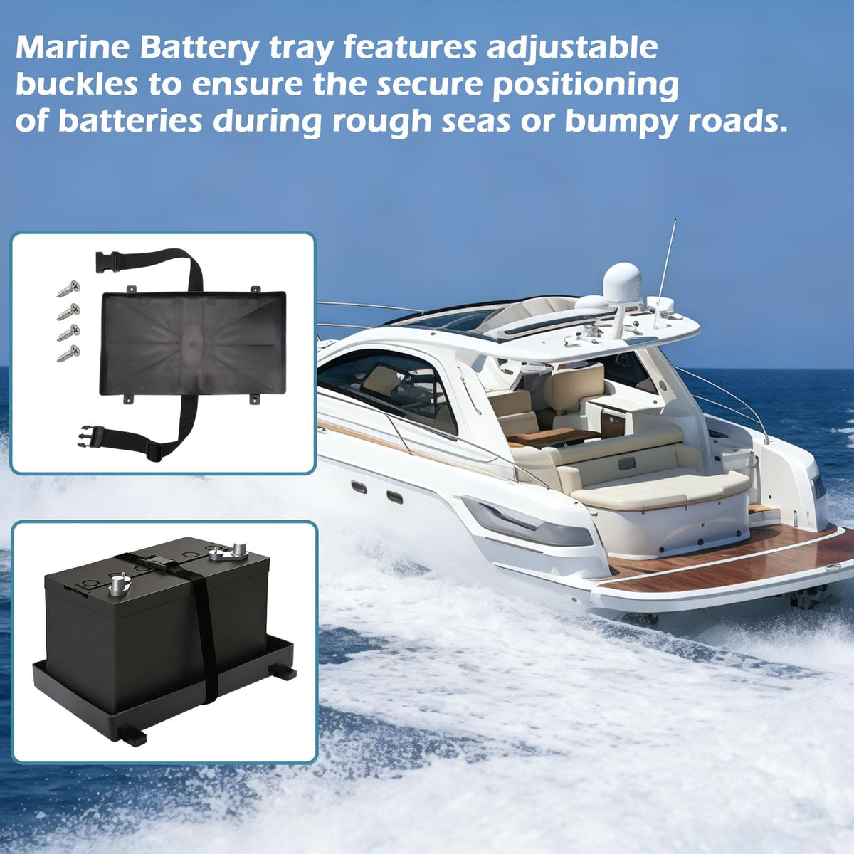 NSBGPSD tray in RV engine bay illustrating tidy installation and protection benefit