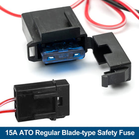 NSLUMO harness next to ruler illustrating compact size and fit