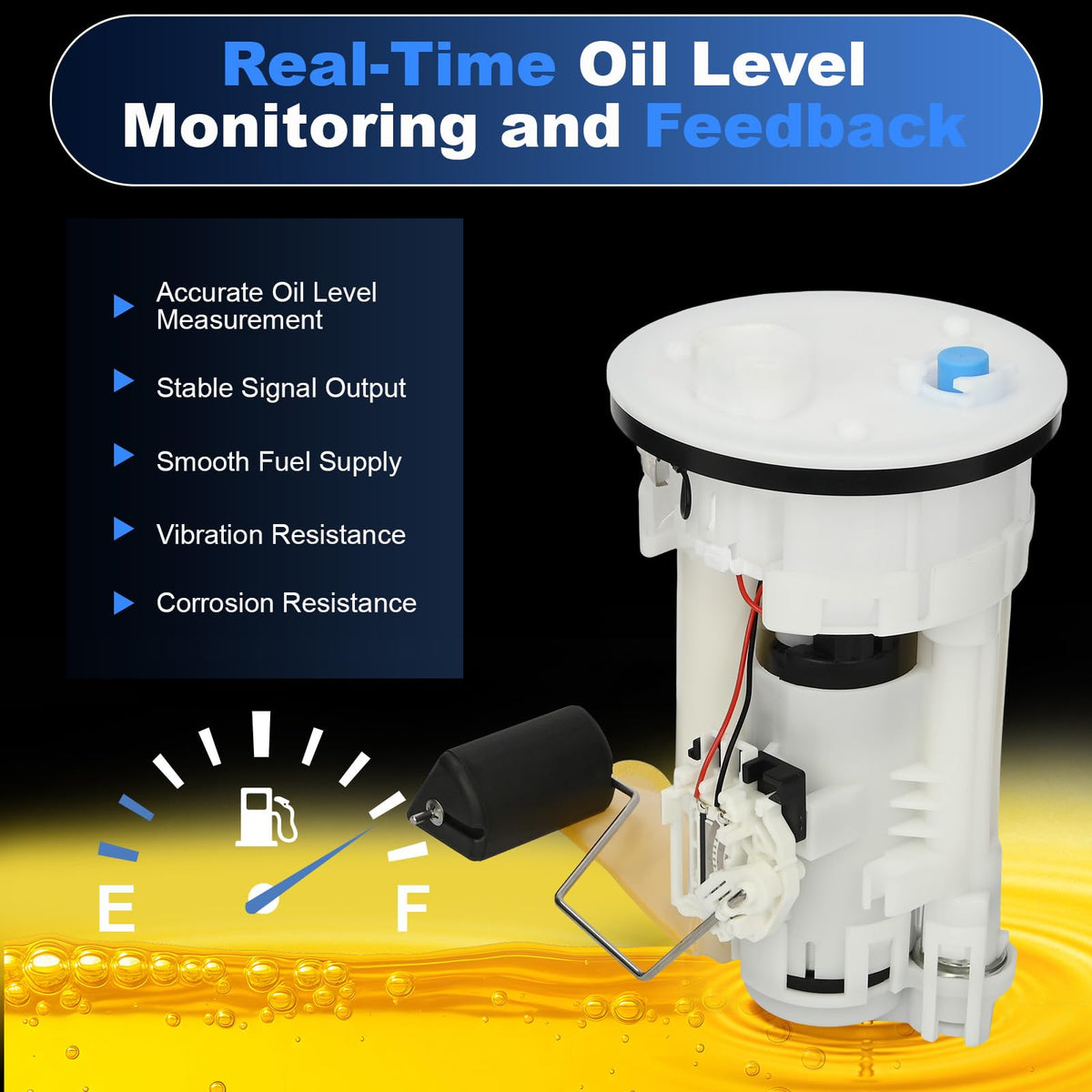 NTLTPYY module installed in fuel tank showing stable in-tank supply benefit