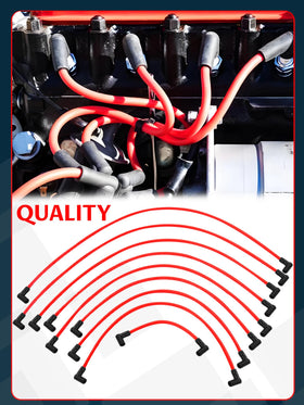 Ntoauto wires fitted on a performance car in garage showing application and durability