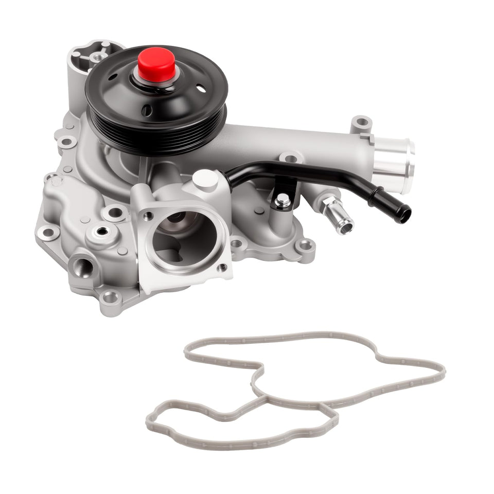 Ntoauto water pump front assembly showing fitment and durable construction benefit